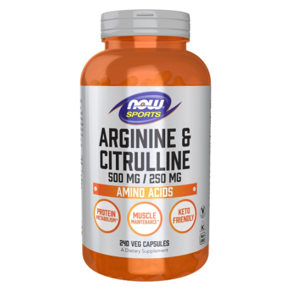 Arginine & Citrulline - 240 vcaps