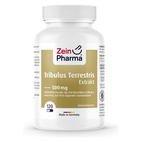 Tribulus Terrestris Extract, 500mg - 120 vcaps