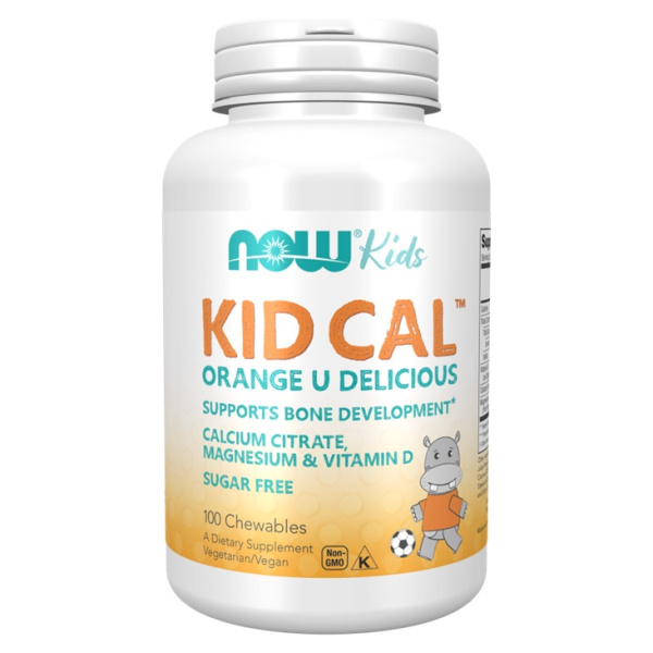 Kid Cal, Orange U Delicious - 100 chewables