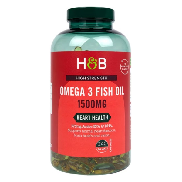 Omega 3 Fish Oil, 1500mg - 240 caps