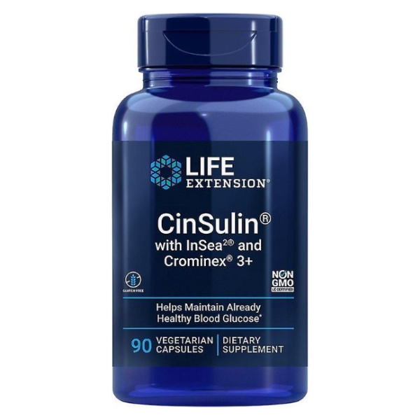 CinSulin with InSea2 & Crominex 3+ - 90 vcaps