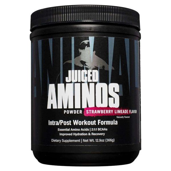 Animal Juiced Aminos, Strawberry Limeade - 366g