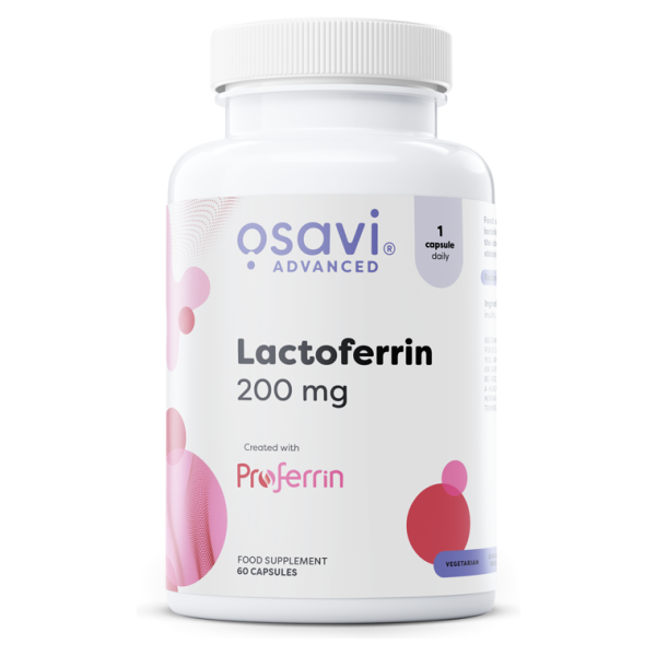Lactoferrin, 200mg - 60 caps
