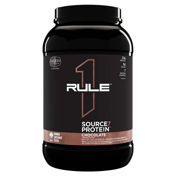 Source7 Protein, Chocolate Gelato - 902g