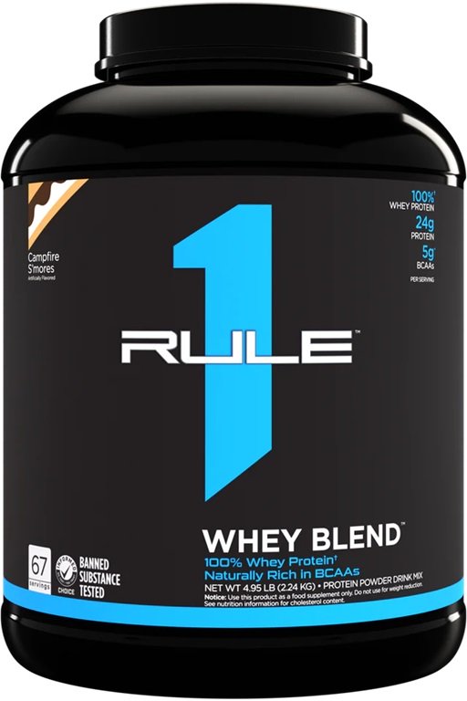 R1 Whey Blend, Campfire S'mores - 2240g