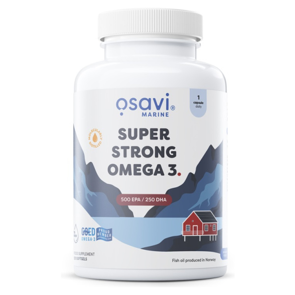 Super Strong Omega 3, 500 EPA / 250 DHA - 120 softgels