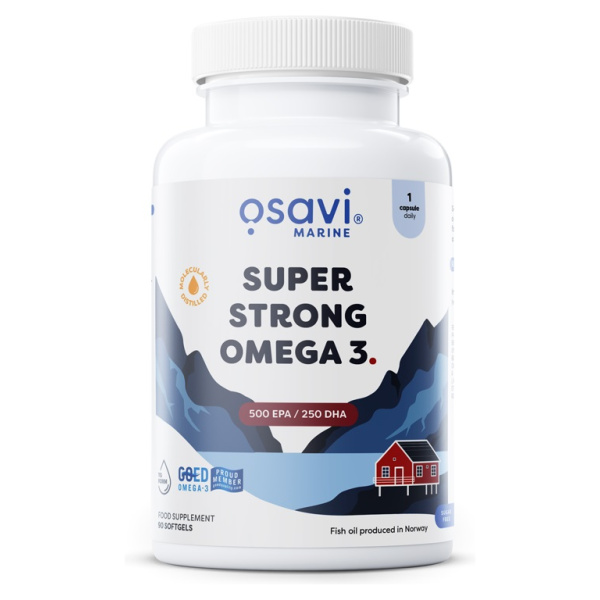 Super Strong Omega 3, 500 EPA / 250 DHA - 90 softgels