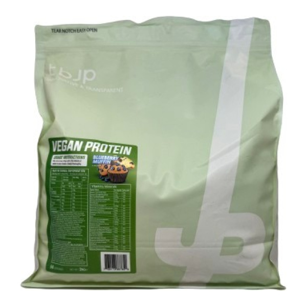 Vegan Protein, Blueberry Muffin - 2000g
