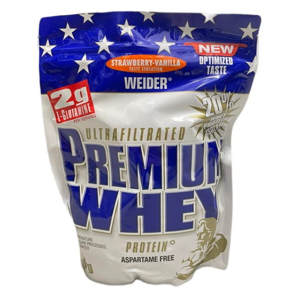 Premium Whey, Strawberry Vanilla - 500g