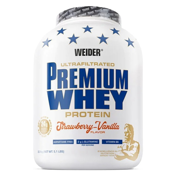 Premium Whey, Strawberry Vanilla - 2300g