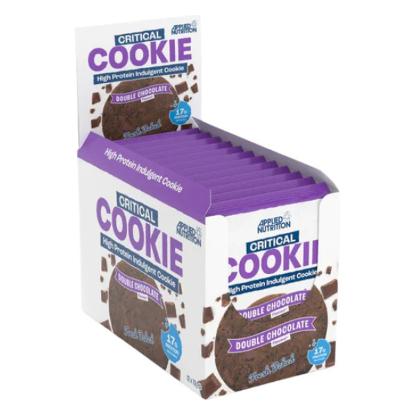 Critical Cookie, Double Chocolate - 12 x 73g