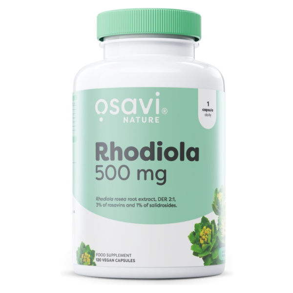 Rhodiola, 500mg - 120 vegan caps