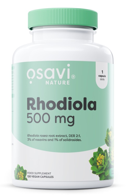 Rhodiola, 500mg - 120 vegan caps