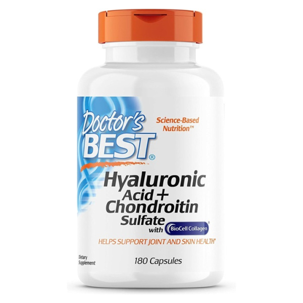 Hyaluronic Acid + Chondroitin Sulfate with BioCell Collagen - 180 caps