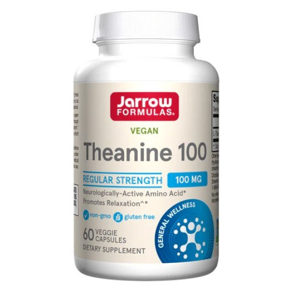 Theanine, 100mg - 60 vcaps
