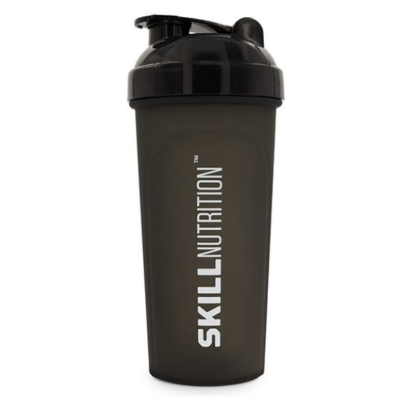 Skill Nutrition Shaker, Black - 700 ml.