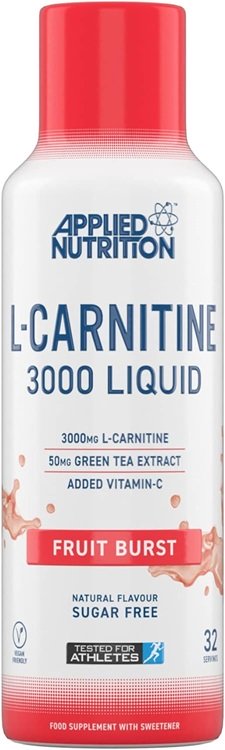 L-Carnitine Liquid 3000, Fruit Burst - 480 ml.
