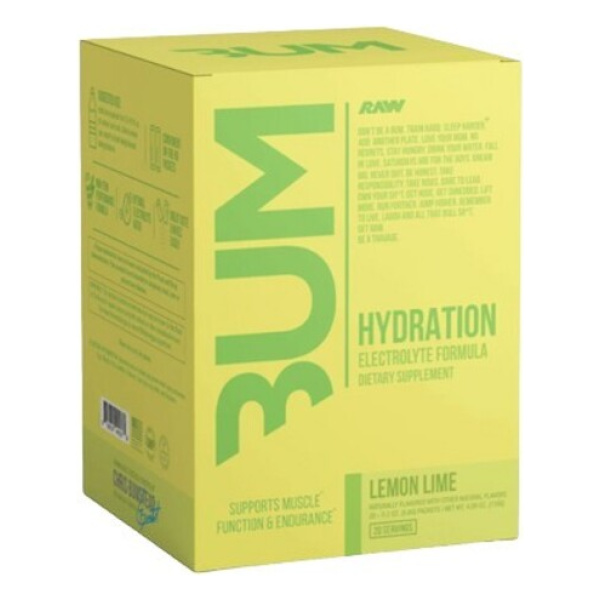 Bum Hydration, Lemon Lime - 20 x 5.8g