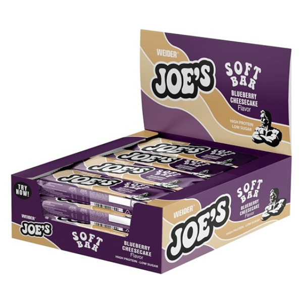 Joe's Soft Bar, Blueberry Cheesecake - 12 x 50g