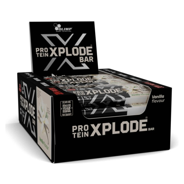 Protein Xplode Bar, Vanilla - 25 x 40g