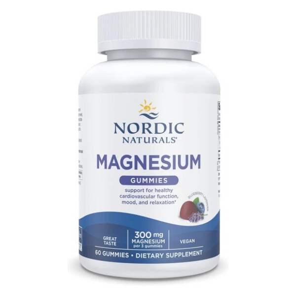 Magnesium Gummies, Blueberry Lavender - 60 gummies