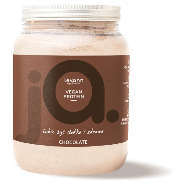 jA Vegan Protein, Chocolate - 500g