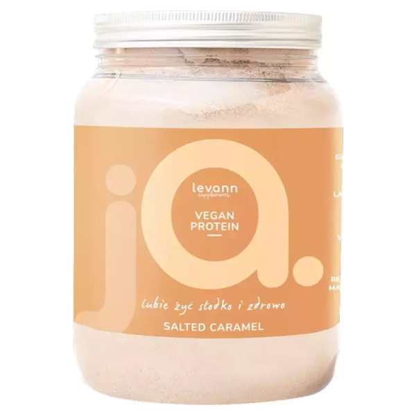 jA Vegan Protein, Salted Caramel - 500g