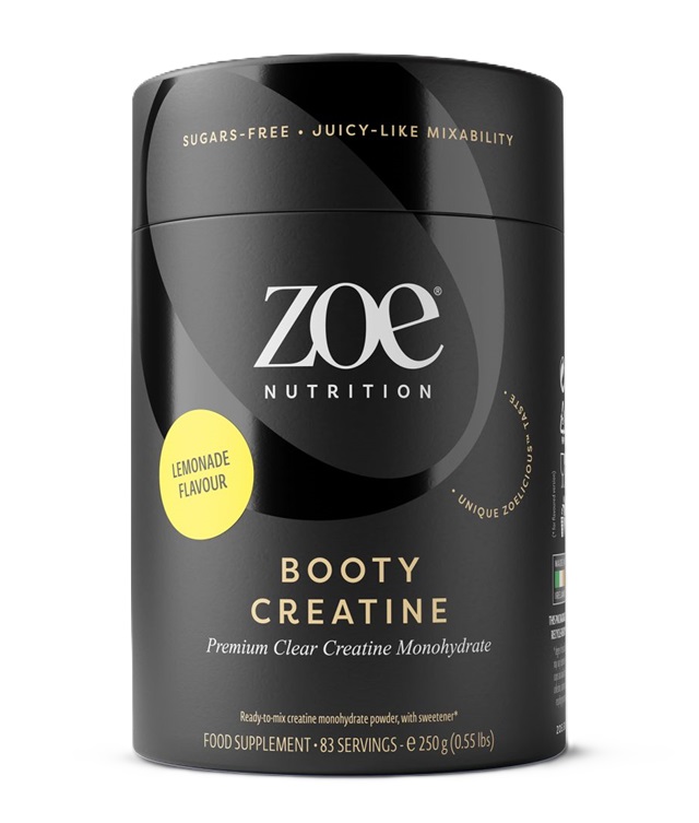 Booty Creatine, Lemon - 250g