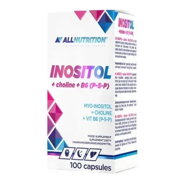 Inositol + Choline + B6 (P-5-P) - 100 caps