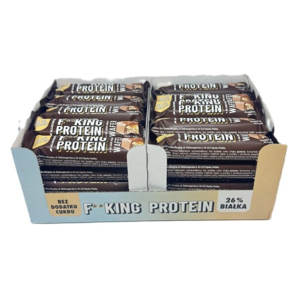 Fitking Protein Wafer, Peanut Butter - 40 x 39g