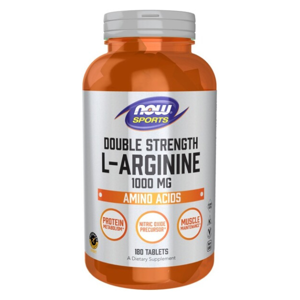L-Arginine, 1000mg - 180 tablets