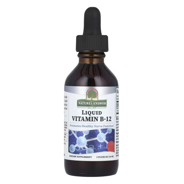 Liquid Vitamin B-12, 1000mcg - 60 ml.