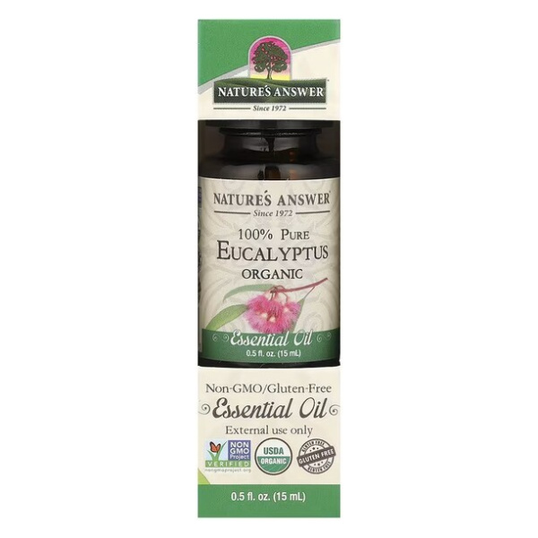 100% Pure Eucalyptus Essential Oil - 15 ml.