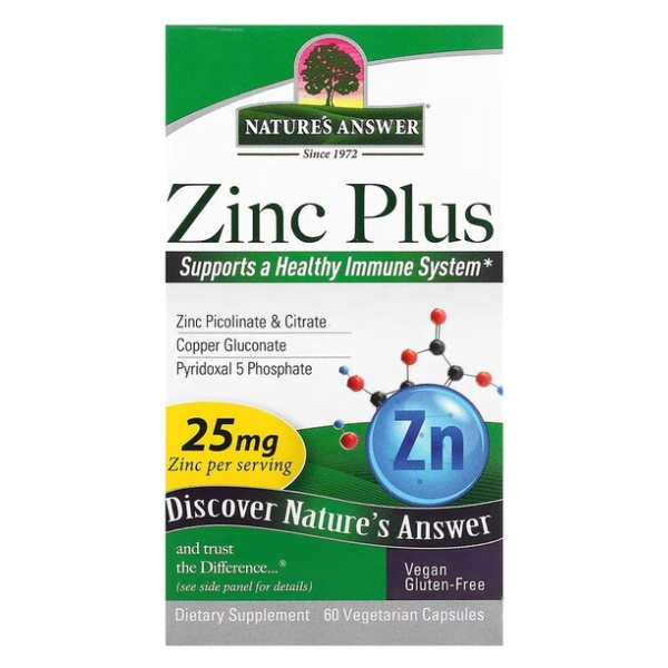 Zinc Plus - 60 vcaps