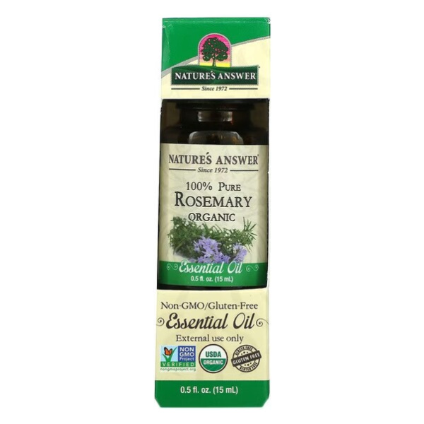 100% Pure Rosemary Essential Oil - 15 ml.