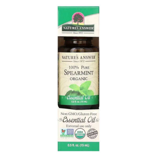 100% Pure Spearmint Essential Oil - 15 ml.