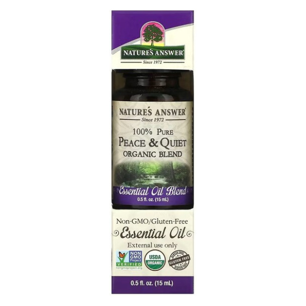 100% Pure Peace & Quiet Blend Essential Oil - 15 ml.