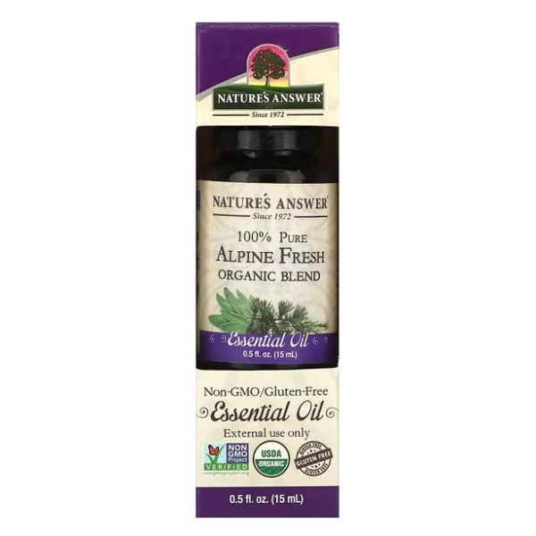 100% Pure Alpine Fresh Blend Essential Oil - 15 ml.
