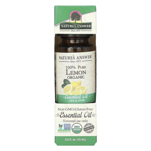 100% Pure Lemon Essential Oil - 15 ml.