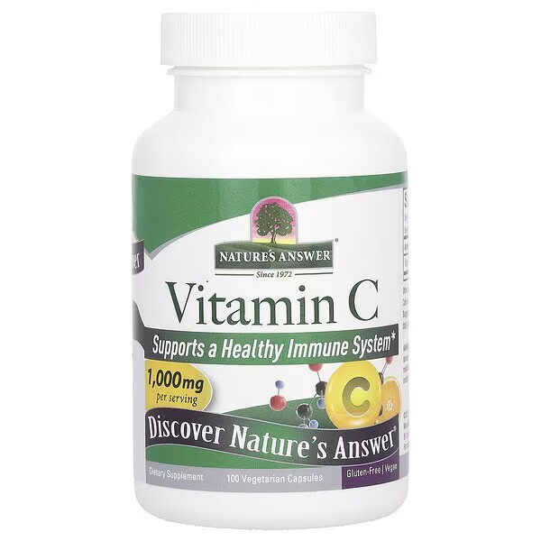 Vitamin C, 1000mg - 100 vcaps