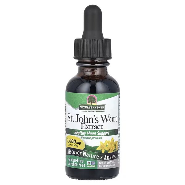 St. John's Wort Extract, 1000mg - 30 ml.