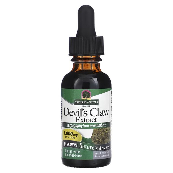 Devil's Claw Extract, 1000mg - 30 ml.