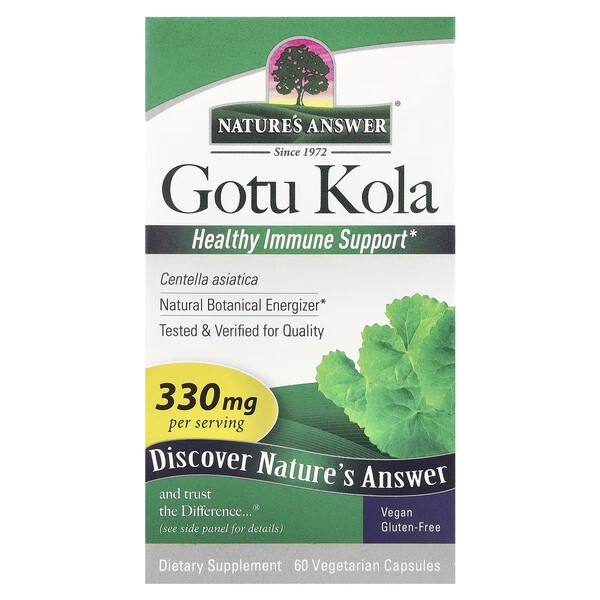 Gotu Kola, 330mg - 60 vcaps