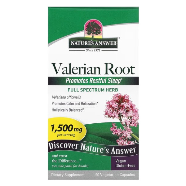 Valerian Root, 1500mg - 90 vcaps