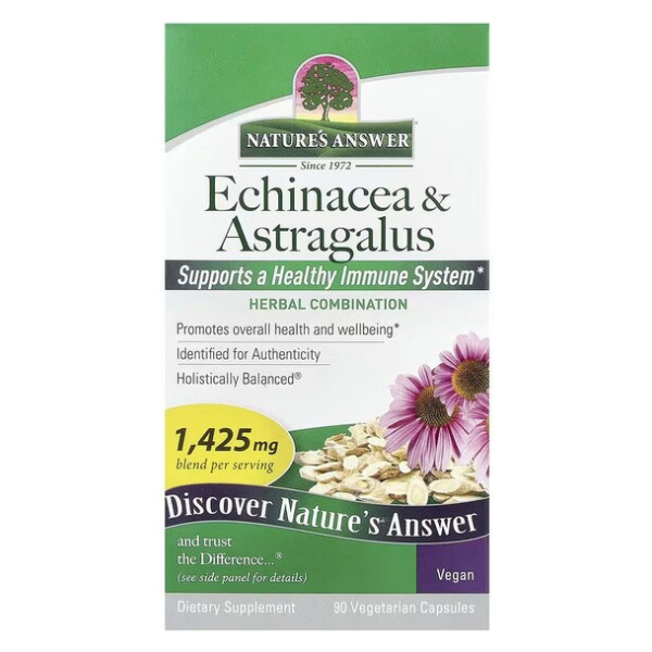 Echinacea & Astragalus, 1425mg - 90 vcaps
