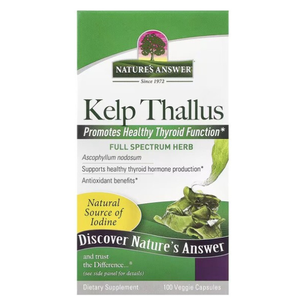 Kelp Thallus - 100 vcaps