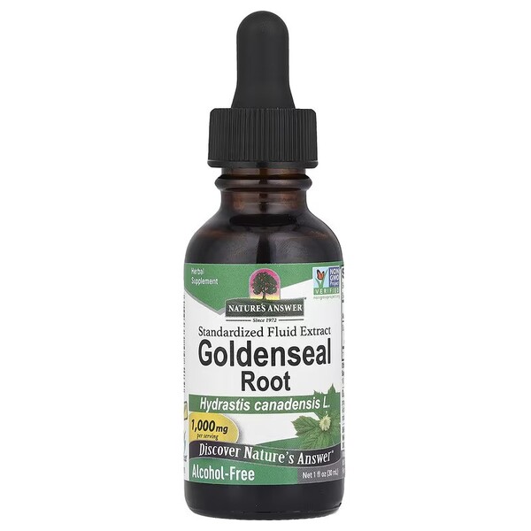 Goldenseal Root, 1000mg - 30 ml.