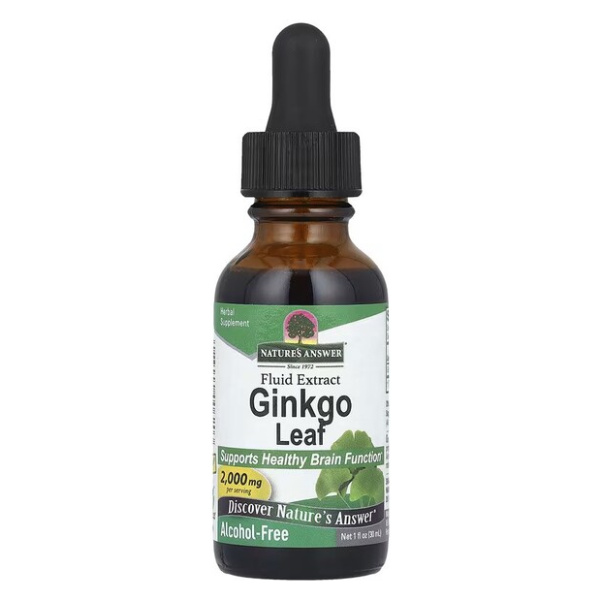 Ginkgo Leaf, 2000mg - 30 ml.