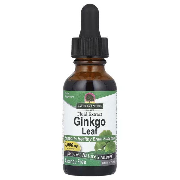 Ginkgo Leaf, 2000mg - 30 ml.