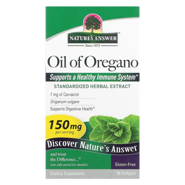 Oil of Oregano, 150mg - 90 softgels
